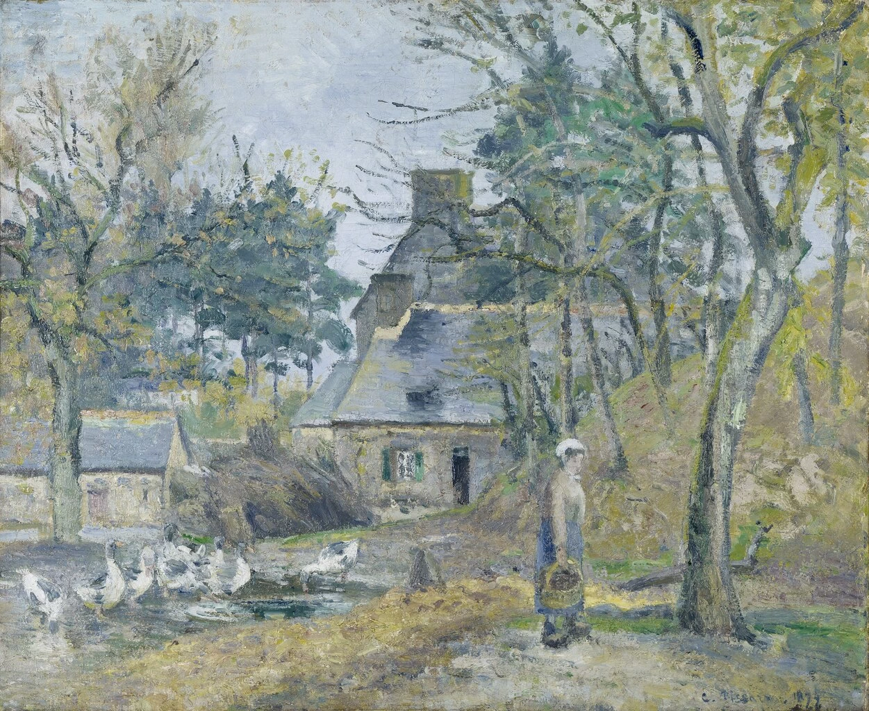 Camille - Fattoria a Montfoucault, 1938, Galleria d'arte Albright, Knox, Buffalo